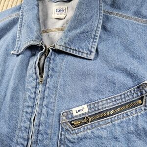 Lee 91 Denim Chore Jacket  11.5oz Cotton Blend Classic Style Men's Sizes XXL